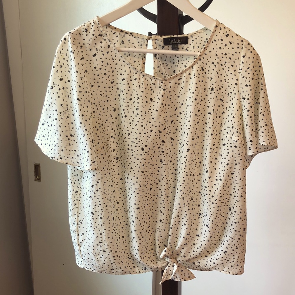 Star motif blouse